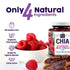 3, (10.9 oz, World of Chia Premium Chia Seeds Jam - Raspberry Jams and Preserves - All Natural, Plant Based Chia Jam