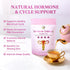 100% Free,15 Vital Tea Hormone Balance Tea for Women, Soothing Chamomile & Raspberry Leaf Tea for Menstrual Cycle, PMS