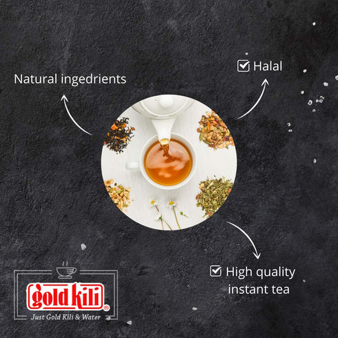 10 6.3oz/18gx10 Gold Kili instant Ginger Lemon drink sachets