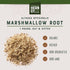 1 lb Organic Marshmallow Root, by Herb Co, Mix in Tea Blends, Mortification, Hack, Sweet Weed, Cut & Sifted