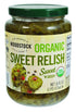 Woodstock, Sweet Relish, At least 95% Organic, 16 oz