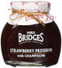 Mrs. Bridges of Scotland Set 2 12 Oz , of Jars, Strawberry Preserves with Champagne, Imported from Scotland, Each