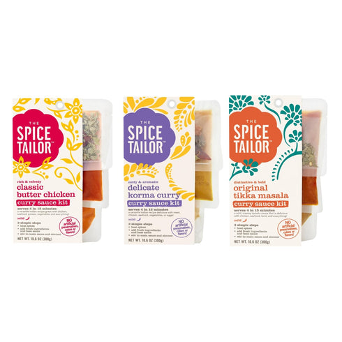 Spice Tailor 3 Simple Steps Restaurant Quality Meals in Minutes Kits Ready