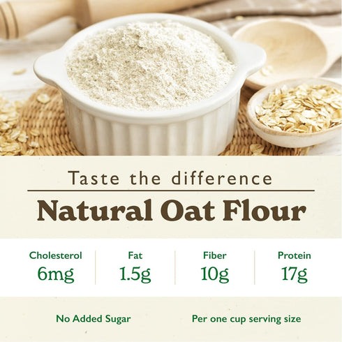 32 GF Harvest Gluten Free Organic Whole Grain Oat Flour, Ounce Bag