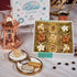 9 Laylas Delicacies Mediterranean Treats Gift Box for Ramadan Mubarak - Handmade Healthy Mixed Nutty Flavors Pastries