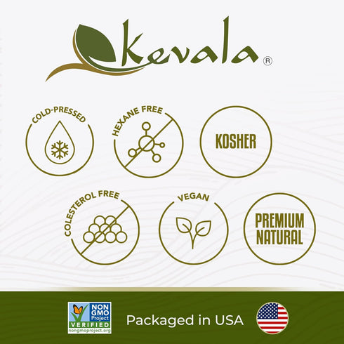 8 Oz (Pack 1) Kevala Avocado Oil Cold Pressed | NonGMO Project Verified & Kosher | Multipurpose for High Smoke Point