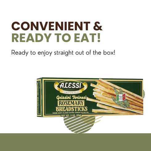 Alessi 12 3 Oz - Breadsticks Rosemary - Case