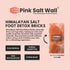 Himalayan Salt Foot Bricks Pair of Natural Pink Salt Blocks for Feet, Rest & Spa Stones Natural Salt Block, Salt Brick