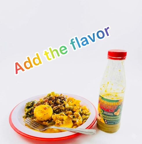 Generic (12 oz) Kasiya Pineapple & Scotch Bonnet Pepper Sauce Sweet Heat Authentic Trinidad Caribbean All-Purpose