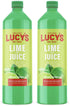 Lucy's Family Owned - 100% Lime Juice 32oz. Bottle (2 PACK)