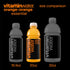 20 oz 12 Pack vitaminwater Essential Orange-Orange, Flavored Water Beverage, fl Bottles