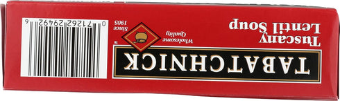 15 Tabatchnick, Soup Lentil Tuscany, Ounce