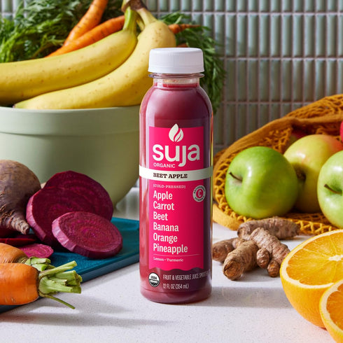 12 6 Suja Essentials Organic Sweet Beets Juice, Fluid Ounce - per case.