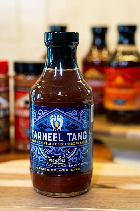 Plowboys BBQ (Pack 3, Plowboys Tarheel Tang BBQ Sauce Carolina Style Sweet & Tangy Barbecue Sauce with Smoky Finish