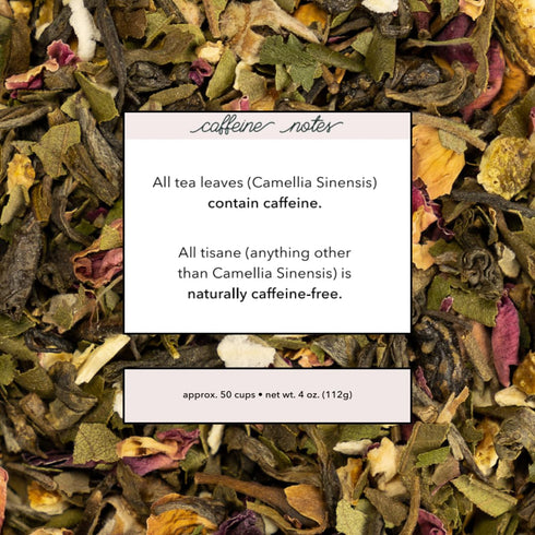 Babe's Tea Room 4oz Citrus Mistress - Floral and Citrus Sweet Green Tea - Loose Leaf Tea