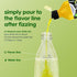 14.9 oz. (Pack 4) SodaStream Mountain Dew Zero New Pour Bottles Soda Drink Mix, Fl