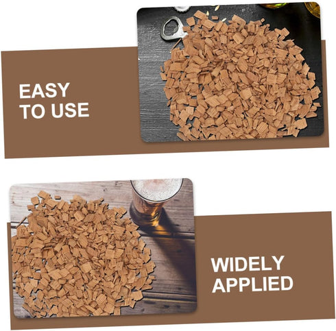 2packs French Oak Chips for Red Wine Making Wine Brewing Accessory for Enhanced Flavor and Aroma for Home Brewing