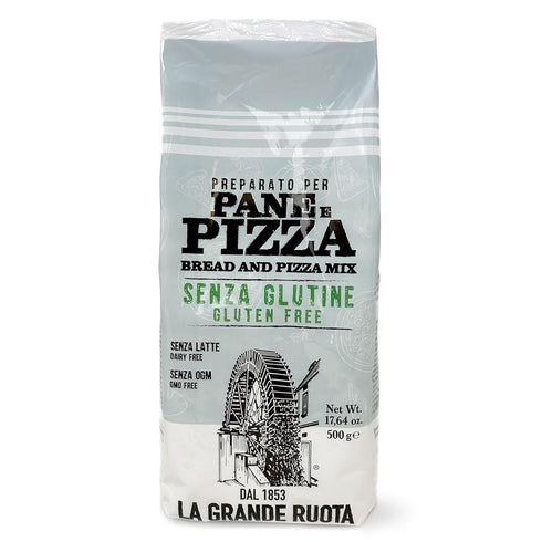 LA GRANDE RUOTA Gluten Free Mix For Bread and Pizza 17.64 oz (Pack of 1),