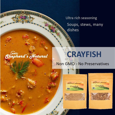 Whole.1lb 16oz Crayfish. Dried, / by HATF's Shepherd's Natural, Sand Free