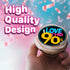 30 x Edible Cupcake Toppers, 90s Party Collection of Edible Cake Decorations, Uncut on Wafer Sheet