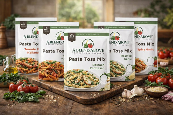 A Blend Above Pasta Mix, Noodle Toss Mix - Pesto Tuscan, Roasted
