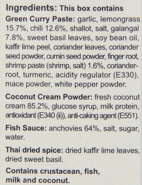 3.3 Blue Elephant Royal Thai Cuisine, Green Curry, Ounce