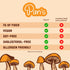 (2.2 Pack 1) Pan's Mushroom Jerky, Organic, Vegan Snacks, Dried Mushrooms Shitake, Plant based Jerky, Meatless Jerky