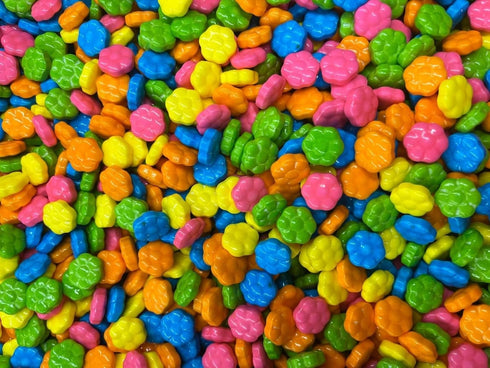 Bayside Candy Flower Power Hard Candies Colorful FlowerShaped Fruit Flavored Pressed Candies