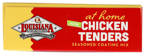 4.5 oz. (Pack 1) Louisiana Fish Fry At Home Mild Chicken Tenders Seasoned Coating Mix of - Make Your Fast Food