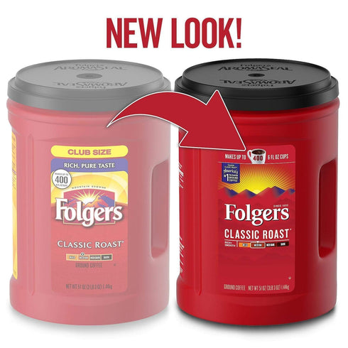 51 Folgers Coffee, Classic(Medium) Roast, Ounce, Red