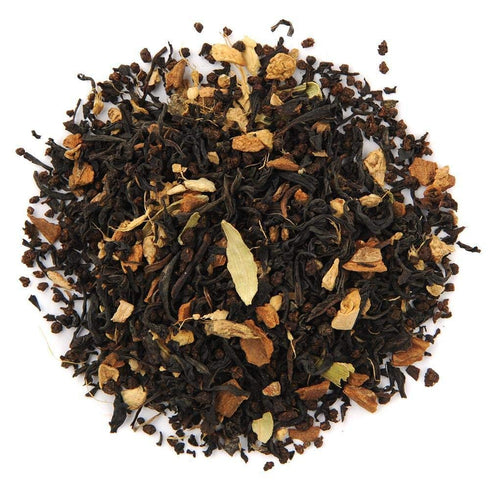 Organic Positively Tea Company Masala Chai Black Tea, Loose Leaf, 4 Ounce