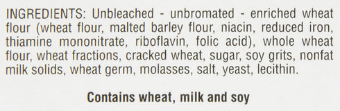 19-Ounce Package (Pack 4) Sturdiwheat All Natural Bread Mix, Whole Wheat