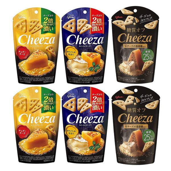 "Cheeza" Assortment 1.4oz 3types 2pcs Japanese snack Ninjapo
