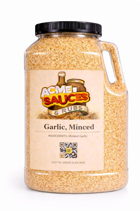 Garlic Minced Pure & Fresh, Perfect for Cooking, Sauces, and Recipes (5