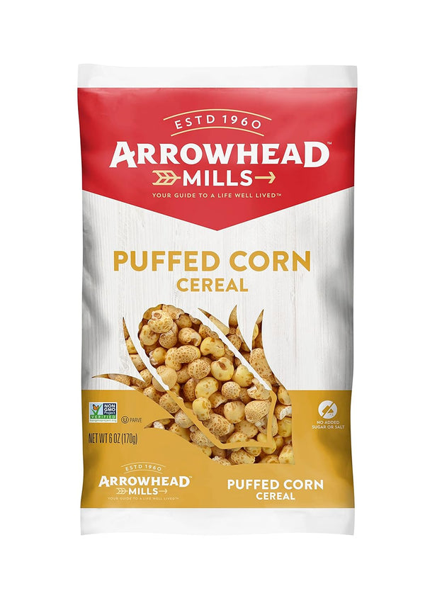 Arrowhead Mills - All Natural Puffed Corn Cereal - Case of 12