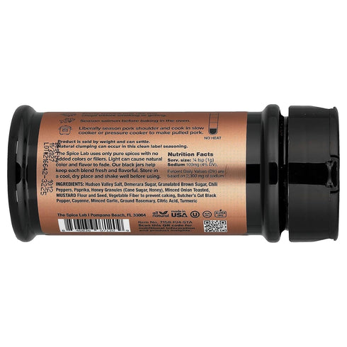 5.7 oz (161 The Spice Lab Brown Sugar Mustard Rub, g)