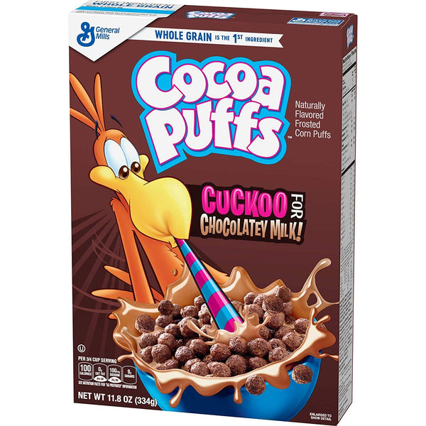 General Mills Cocoa Puffs Cereal, Chocolate Cereal, 11.8 oz
