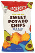 JACKSONS CHIPS Jackson's Avocado Oil Kettle Cooked Sweet Potato Chips, Sea Salt, 5 oz