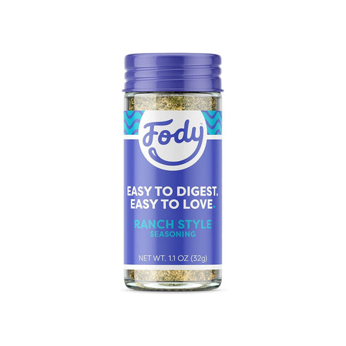 Fody Foods Ranch Seasoning: Flavorful Grilling Seasoning, Low Fodmap Certified, Gut & IBS Friendly, 1.1 Ounce