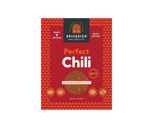 (4 Pack) Packets, Spicekick Chili Seasoning Kit Mix | Gluten Free Chili Seasoning Mix Spices to Add to Chili
