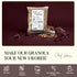 2 lb, Laura's Gourmet Granola Dark Chocolate Crunch, Gluten-Free Oats, Vegan, Dairy & Soy Free Snack, Organic Agave