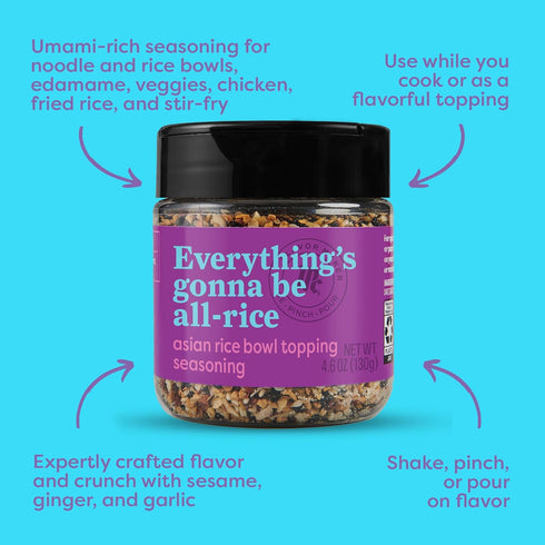 McCormick Asian Rice Bowl Topping Seasoning, Flavor Maker, 4.6 oz