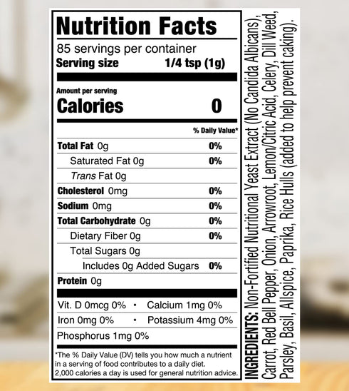 3-Pack (3 oz) (Pack 3) Bensons - Table Tasty No Potassium Chloride Salt Substitute - No Bitter After Taste - Good