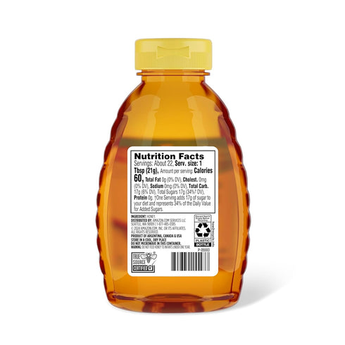 16 Oz Amazon Grocery, Golden Pure Honey