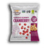Gummies 2.5 oz, Pack 12) Melting Sweet SUGAR FREE Ginger Chew Candy - Fluten Free, Non GMO Snacks (Cranberry Flavor