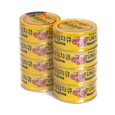 100g (Pack 8) Dongwon Q - Light Standard Tuna, of /