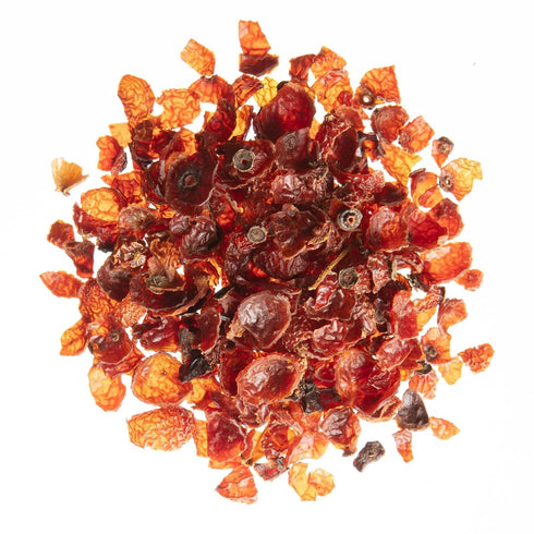 Rose Hips Seedless Cut & Sifted, by Herb Co, Rosa Canina, From