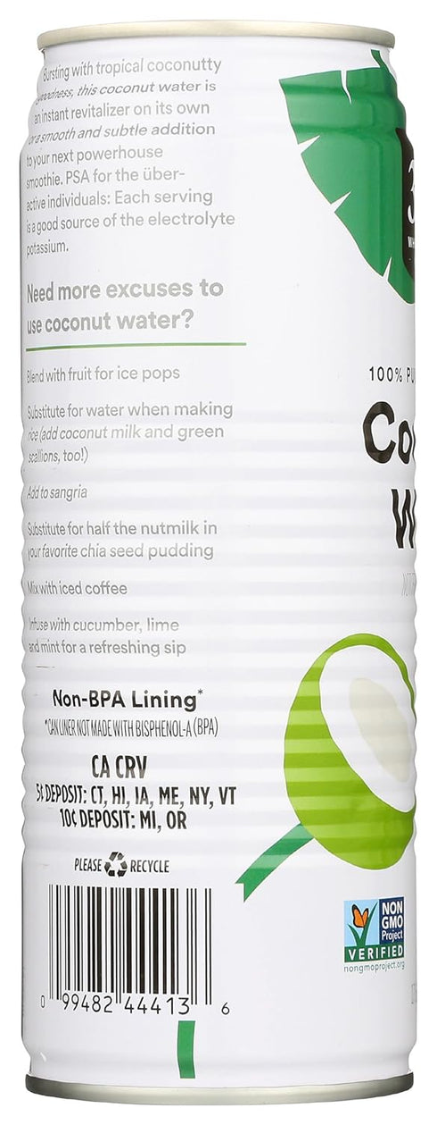 365 100% 17.6 Oz by Whole Foods Market, Coconut Water, Pulp-Free, Fl