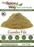 The Spice Way Gumbo File, 4 oz, Made with Premium Ground Sassafras Leaves