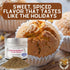 GLP-1 #91 Gingerbread Cane Sugar | Gourmet Replacement For Plain Processed Sugar | Artisanal Infused Sugar | All